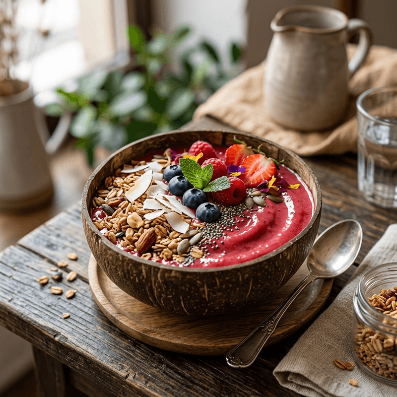 Immune-Surge Acerola Smoothie Bowl