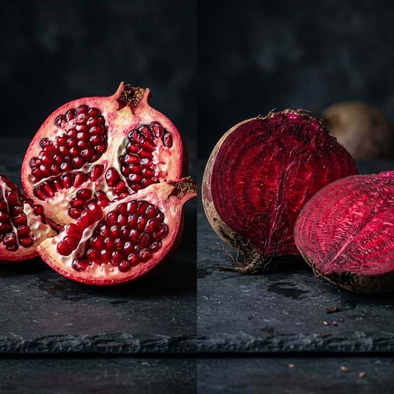 Pomegranate vs Beetroot: Which Is Better for Blood Flow and Heart Health?