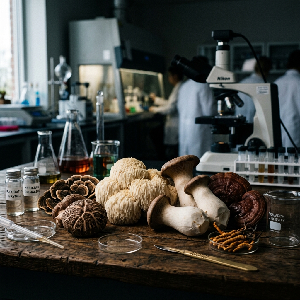 The Longevity Protocol: How Mushrooms Shield Your Cells from Aging