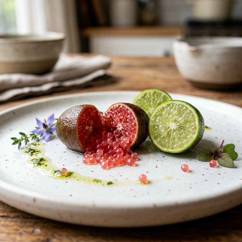Limón de Dedo (Caviar Cítrico)
