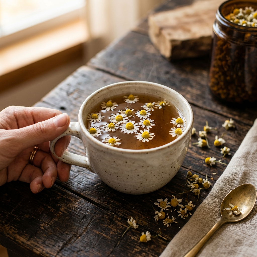 Stress-Release Chamomile Brew