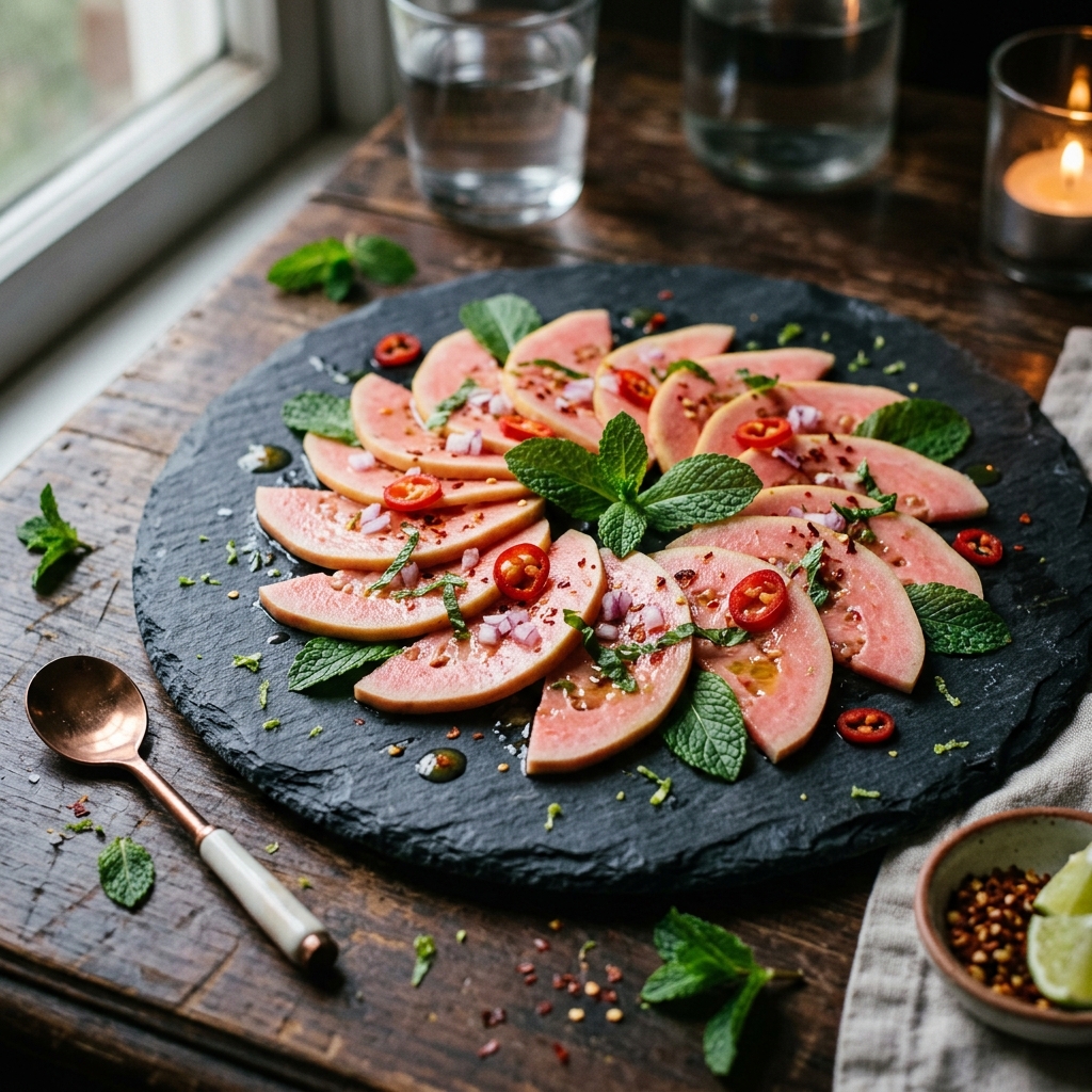 Vitamin-C Peak Guava Ceviche