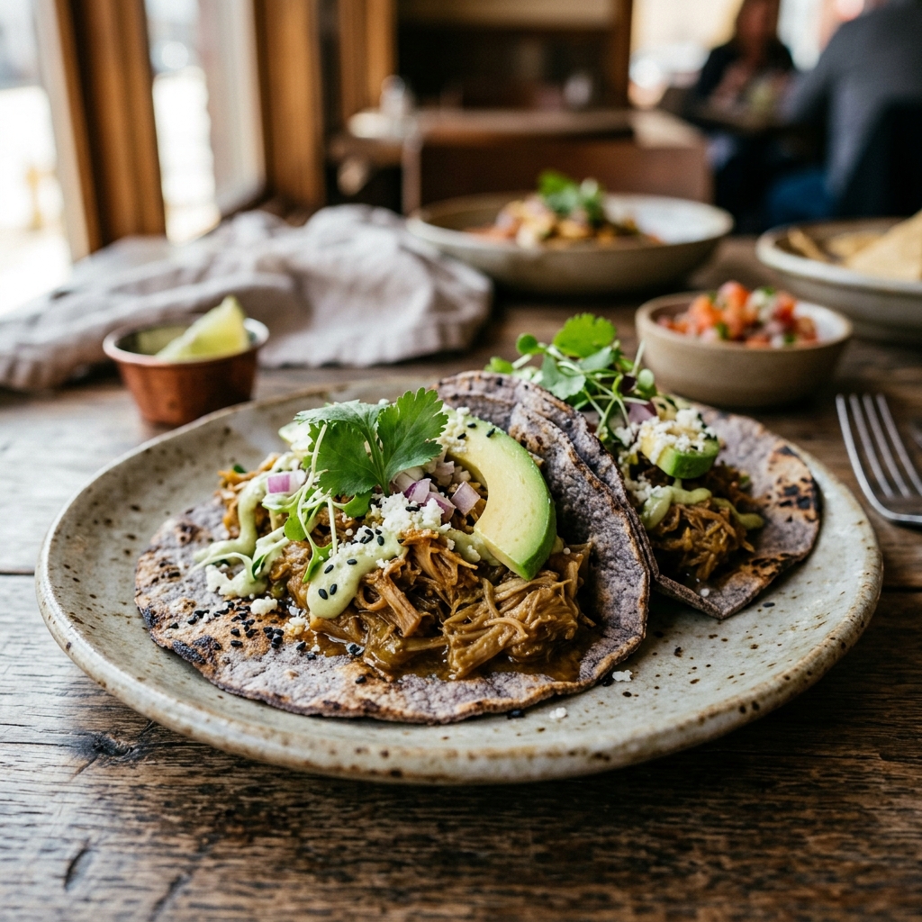 Glycemic-Guard Jackfruit Tacos