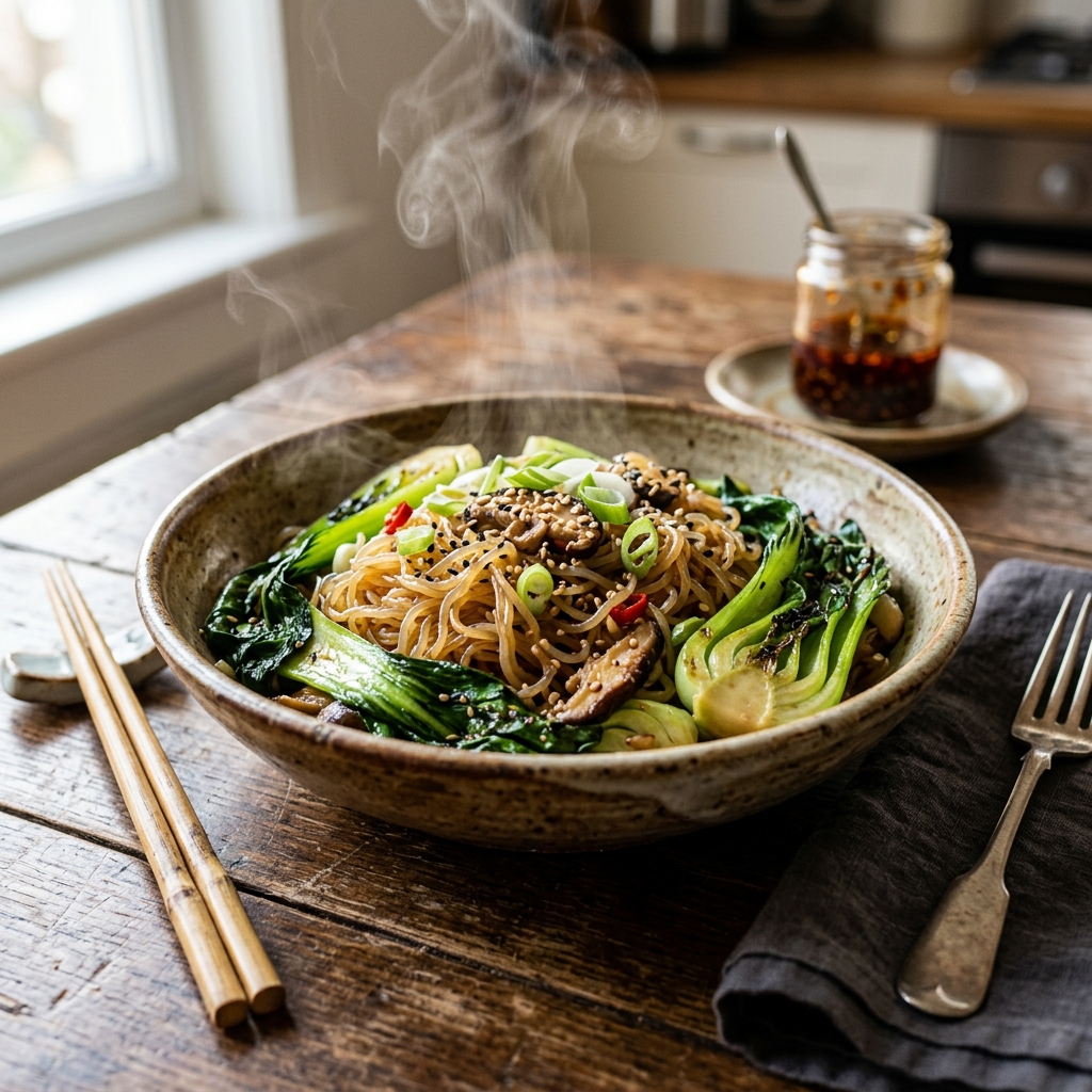 Glucomannan Prebiotic Stir-fry
