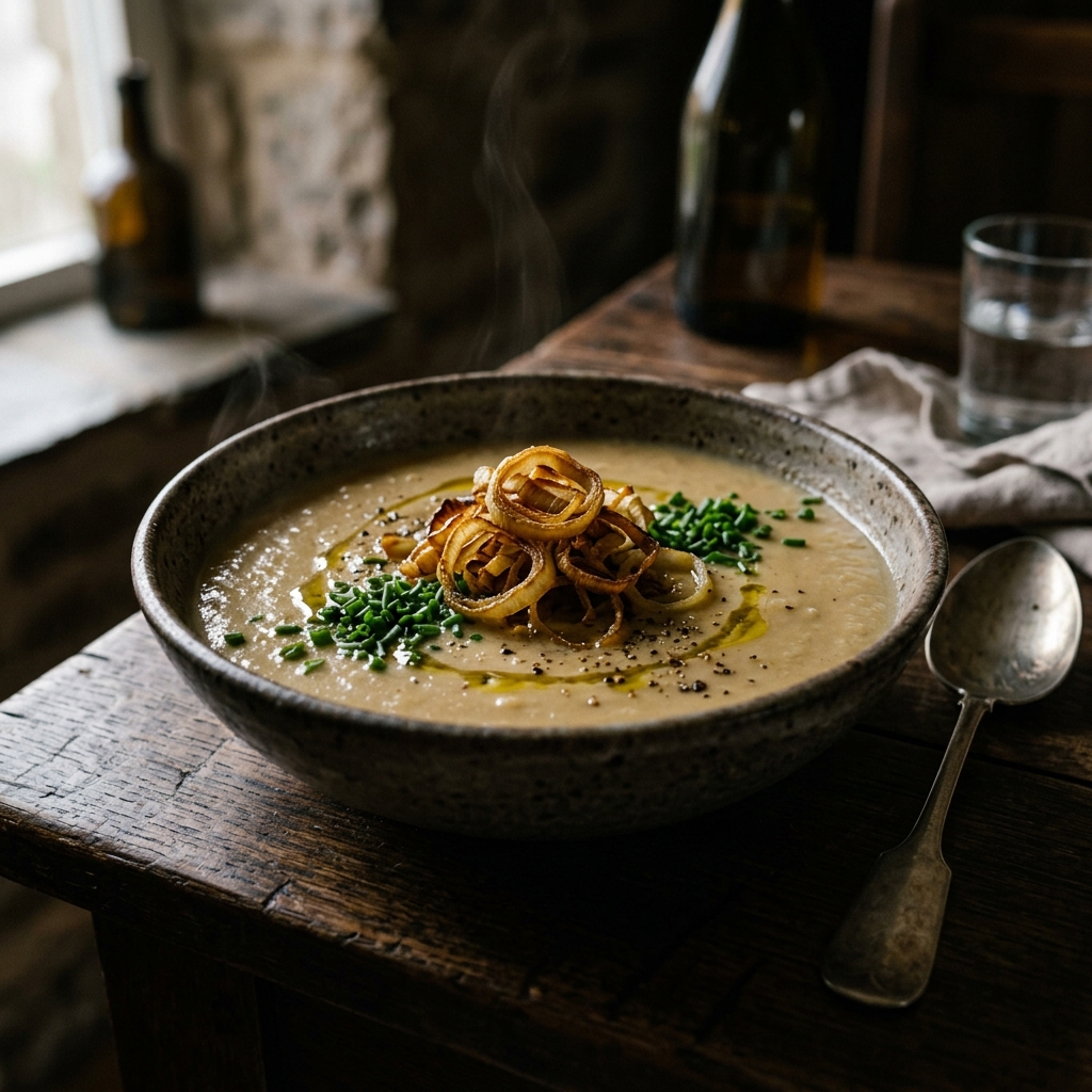 Velouté prebiótico rico en inulina