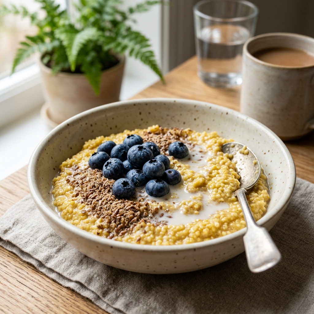 Golden Millet Morning Porridge