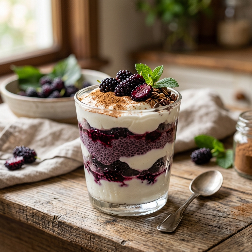 Metabolic Mulberry Parfait