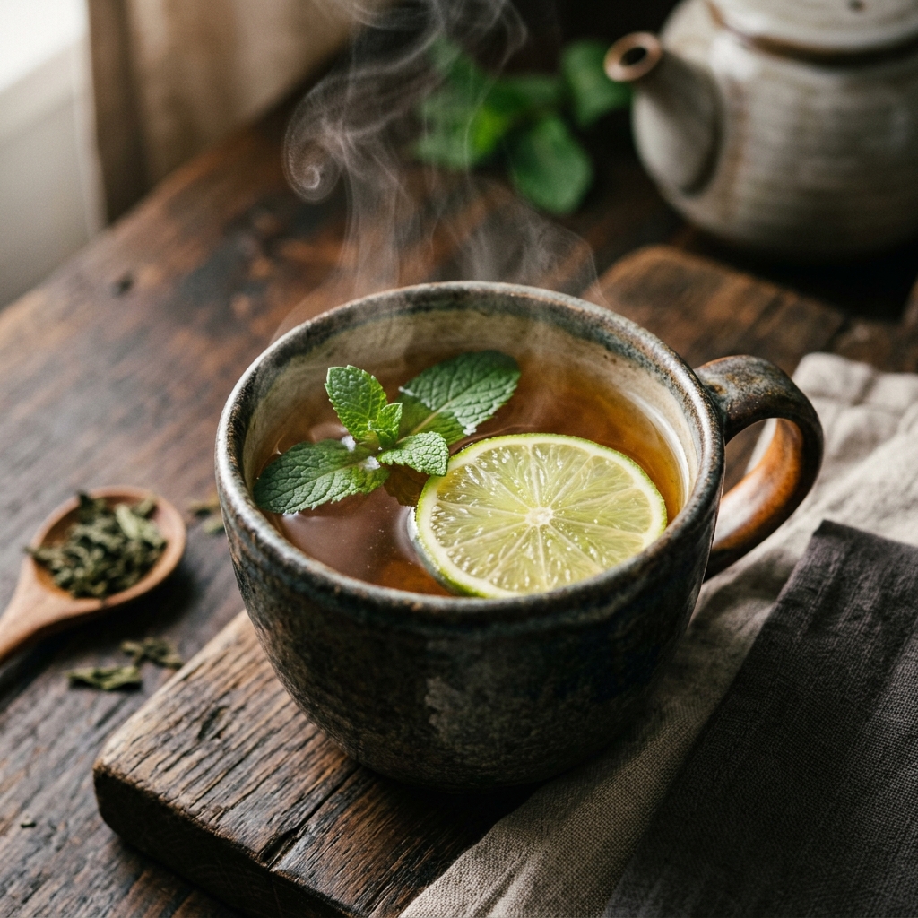 Infusión digestiva de menta piperita