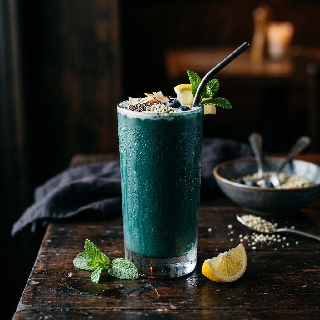 Batido Desintoxicante de Ficocianina
