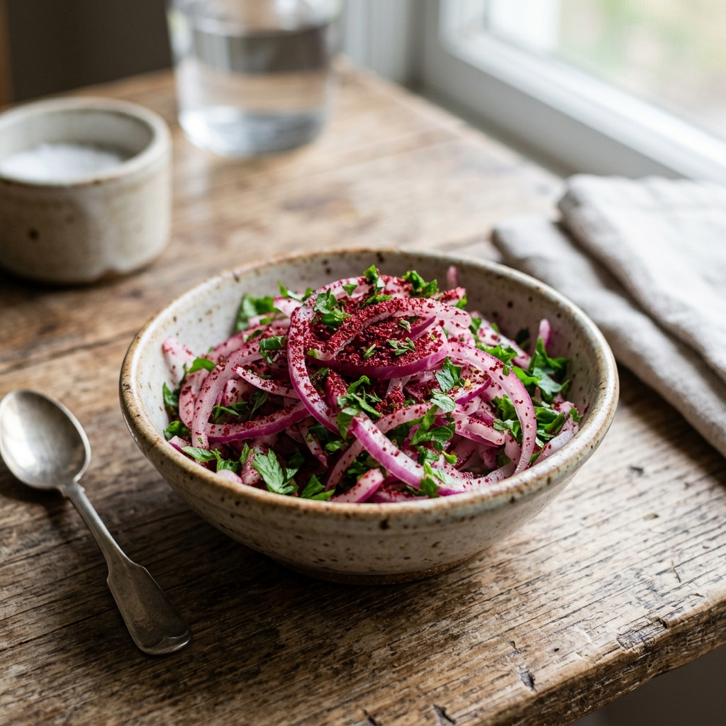 Metabolic Sumac & Onion Elixir (Salad)
