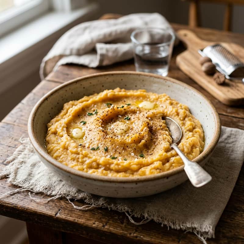 Purée de Rutabaga à la Noix de Muscade