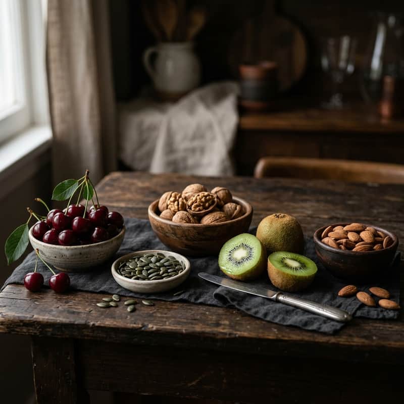 Le Top 5 des Aliments Complets pour Optimiser Naturellement le Sommeil Profond et la Santé Cérébrale