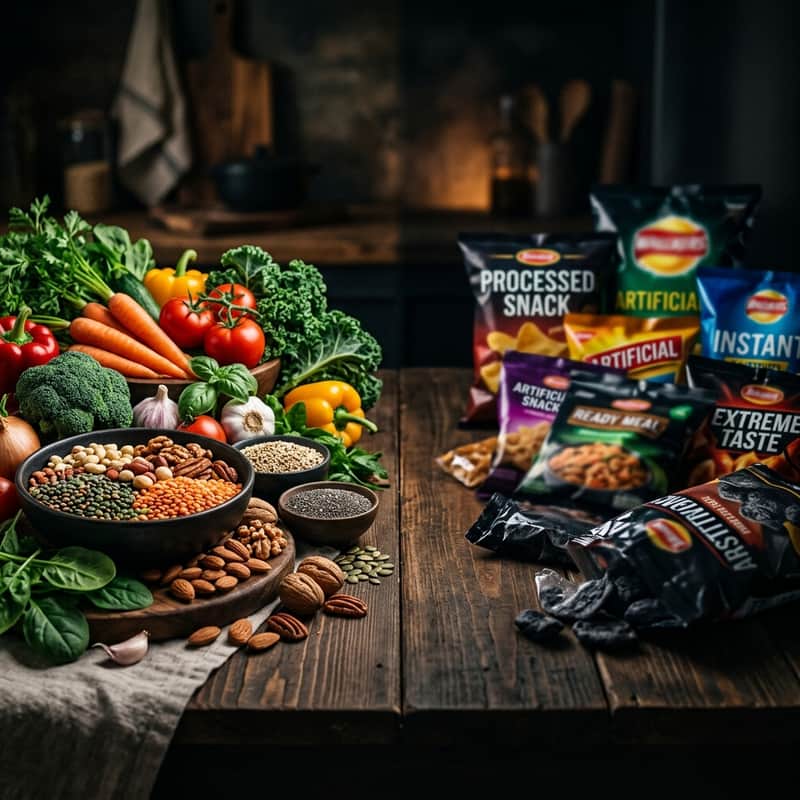 Ultra-Processed Foods vs. Whole Foods: What’s the Real Difference?