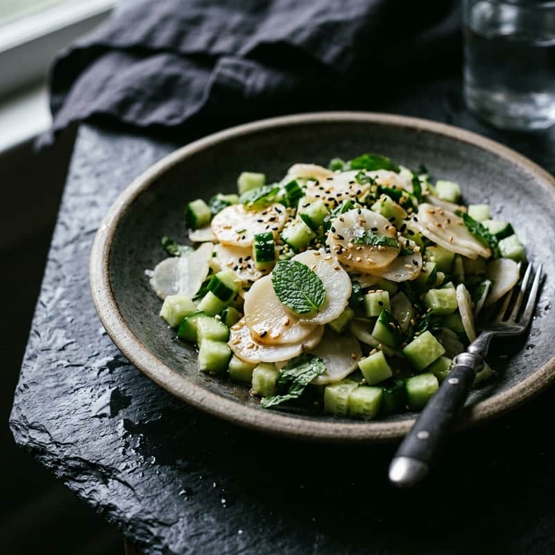Crisp Ferulic Acid Salad